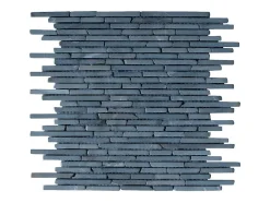Mosaico De Chao E De Parede Em Marmore Cinza Antracite Pack De 1 M - Moyali