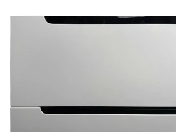 Móvel De Casa De Banho Suspenso Com Lavatório Duplo De Encastrar E Coluna Branco 120 Cm - Selita