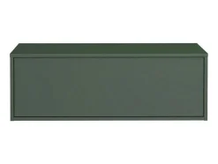 Móvel Suspenso Para Colocar Sob O Lavatório Cor Verde Fosco 94 Cm - Teana Ii