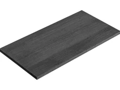 Móvel Suspenso Para Colocar Sob O Lavatório Estriado Branco Com Tampo 120 Cm - Latoma