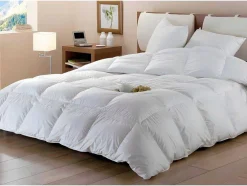 Pack Dodo Edredão Natural 240 X 260 Cm + 2 Almofadas De Penas Baffin 65 X 65 Cm