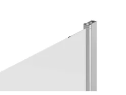 Painel De Banheira Com Toalheiro Em Metal Cromado De Estilo Industrial 70 X 140 Cm - Tobin