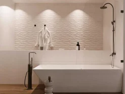 Painel De Banheira Reversivel Com Cantos Arredondados Estilo Industrial 80X140 Cm - Timour