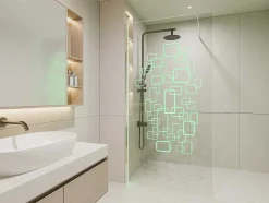 Painel De Duche Bella Com Leds - 120 X 200 Cm