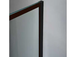 Painel De Duche Italiano Estilo Industrial Sefana - 140X200 Cm - Preto