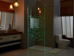 Painel De Duche Tecla Com Leds - 120 X 200 Cm