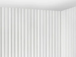 Painel De Parede 3D Pack De 3,71 M Branco Conjunto De 8 Pecas - Tatiana