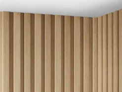 Painel De Parede 3D Pack De 2,83 M Cor Madeira Natural Conjunto De 8 Pecas - Flint