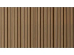 Painel De Parede 3D Pack De 3,71 M Cor Madeira Natural Conjunto De 8 Pecas - Tatiana