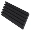 Painel De Parede 3D Pack De 2,83 M Preto Conjunto De 8 Pecas - Clinton
