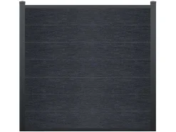 Painel De Vedacao Em Composito Enola A.180 Cm - Antracite