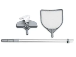 Piscina Tubular Redonda Cinzenta Com Bomba Filtradora De Cartucho D.427 X A.107 Cm - Nisoka
