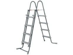 Piscina Tubular Retangular Cinzenta Com Bomba Filtradora De Cartucho C549 X L274 X A132 Cm - Zamora
