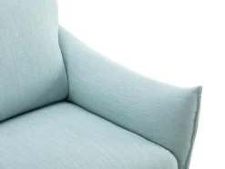 Poltrona Articulada Elétrica Em Tecido Azul-Claro Modoc