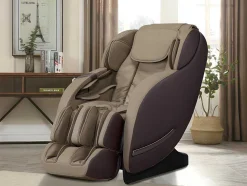 Poltrona De Massagem Neree - Sistema De Gravidade Zero - Caramelo