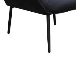 Poltrona Pele Preto - Stabia
