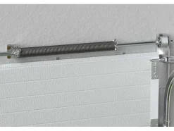Porta De Garagem Seccionada Com Padrao Quadriculado Antracite Com Motor Somfy - Caopas