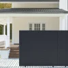 Portão De Correr Em Aluminio Antracite De C392 X A173 Cm - Nazario
