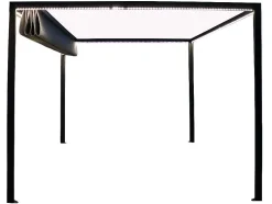 Pérgola Autonoma Em Aluminio Nitero Com Led - C294 X L394 X A230 Cm