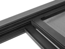 Pérgola De Encostar A Parede Com Teto De Correr 12 M Antracite - Izeda