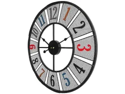 Relógio De Parede Birmingham - Metal - D.50 Cm - Multicolor