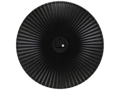 Relógio De Parede Design D. 50 Cm Metal Cinza Antracite - Felinar