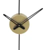 Relógio De Parede Em Metal D. 47 Cm Preto - Hamona