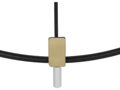 Relógio De Parede Em Metal D. 47 Cm Preto - Hamona