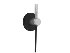 Relógio De Parede Em Metal D. 47 Cm Preto - Hamona
