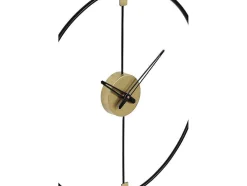 Relógio De Parede Em Metal D. 47 Cm Preto - Hamona