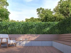 Revestimento De Parede Vegetal Sintetico Verde, Pack De 3M - Matcha