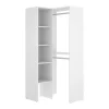 Roupeiro De Canto C79 Cm Branco - Ferdinand