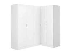 Roupeiro De Canto 5 Portas C173 Cm Branco - Listowel