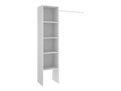 Roupeiro De Parede C137 Cm Branco - Gaetan