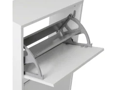 Sapateira Com 2 Portas Dobraveis 83X73X26 Branco