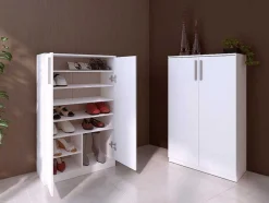 Sapateira Mathias - 2 Portas - Branco