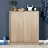 Sapateira 2 Portas Deslizantes 105X92X38 Cambriano
