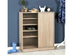 Sapateira 2 Portas Deslizantes 105X92X38 Cambriano