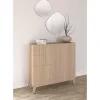 Sapateiro/Móvel Organização - H87Cm X L90Cm X P27Cm Nogueira Clara - Bergen