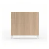 Sapateiro/Móvel Organização - H87Cm X L90Cm X P27Cm Nogueira Clara Pernas Branco - Bergen