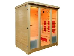 Sauna De Infravermelhos 4/5 Lugares Gama Prestige Stockholm Ii - C180*P120*A190 Cm