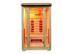 Sauna De Infravermelhos 2 Lugares Gama Prestige Oslo Ii - C120*P105*A190 Cm