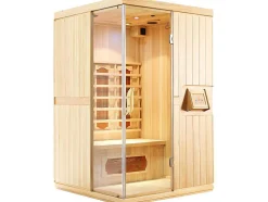 Sauna De Infravermelhos 2 Lugares C120 X L120 X A190 Cm 2100 W - Narvik
