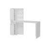 Secretária Clio, Branco, 150X60X135 Cm, Epikasa