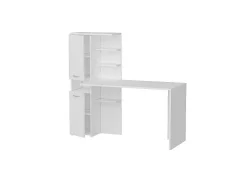 Secretária Clio, Branco, 150X60X135 Cm, Epikasa