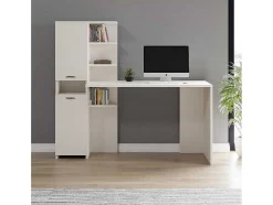 Secretária Clio, Branco, 150X60X135 Cm, Epikasa