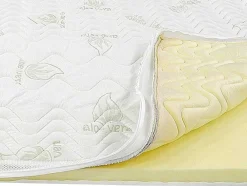 Sobrecolchão Com Memória De Forma - 180 X 200 Cm - Aloe Vera Da Naturea