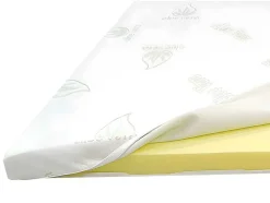 Sobrecolchão Luxo Memória De Forma 160X200 Cm - Aloe Vera Da Naturea