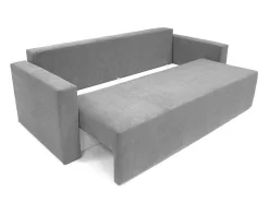 Sofá-Cama Cloud, Cinza Claro, Conversivel Em Cama, Bau.