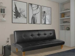 Sofá-Cama Tristar (Preto)